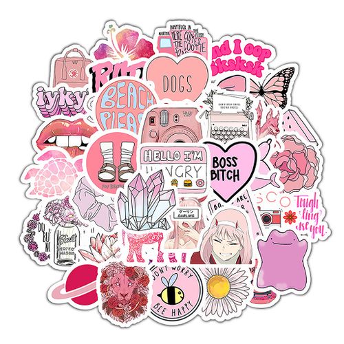 Pembe Rüyalar Sticker Seti