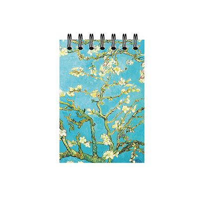 Almond Blossoms Spiral Not Defteri