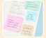 Pastel Yapışkan Notlar</span>