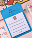 Best Friends Temalı Renkli Memo Pad • Post-it • Sticky Note