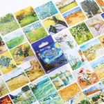 Van Gogh Temalı 45 Adet Sticker Seti • Bullet Journal