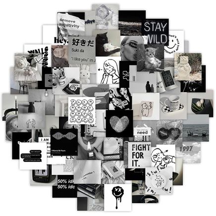 Monokrom Sticker Seti