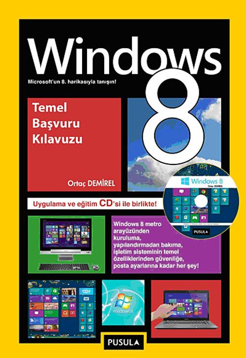 Windows 8 Temel Başvuru Kılavuzu (CD Hediyeli)