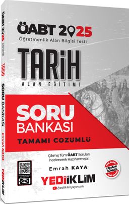 2025 ÖABT Tarih Alan Eğitimi Tamamı Çözümlü Soru Bankası