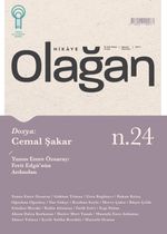 Olağan Hikaye Dergisi Sayı: 24 Ağustos-Eylül 2024