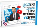 2025 KPSS Eğitim Bilimleri Ölçme ve Değerlendirme Video Ders Notları 