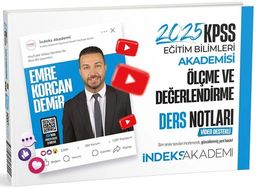 2025 KPSS Eğitim Bilimleri Ölçme ve Değerlendirme Video Ders Notları 