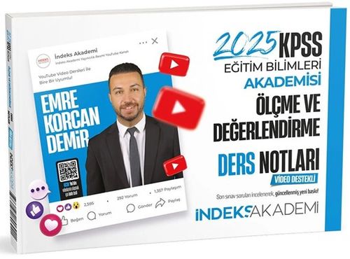 2025 KPSS Eğitim Bilimleri Ölçme ve Değerlendirme Video Ders Notları 
