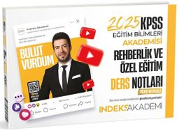 2025 KPSS Eğitim Bilimleri Rehberlik ve Özel Eğitim Video Ders Notları 