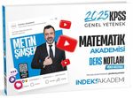2025 KPSS Matematik Akademisi Video Ders Notları 