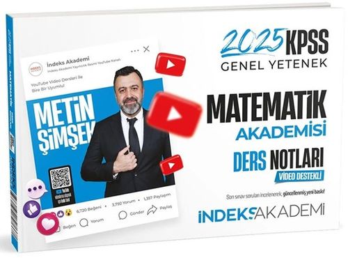 2025 KPSS Matematik Akademisi Video Ders Notları 