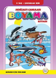 Denizaltı Canlıları Boyama Kitabı