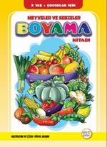 Meyveler ve Sebzeler Boyama Kitabı