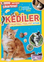 National Geographic Kids Kediler Çıkartmalı Faaliyet Kitabı