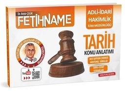 Adli İdari Hakimlik İcra Müdürlüğü Fetihname Tarih Konu Anlatımı 