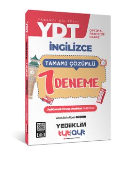YDT Optimal Practice Exams Tamamı Çözümlü 7 Deneme