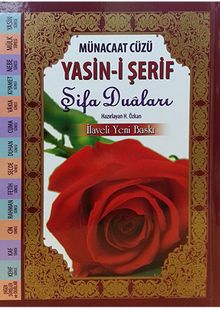 Münacaat Cüzü Yasin-i Şerif Şifa Duaları Büyük Boy-Ciltli)