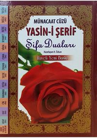 Münacat Cüzü Yasin-i Şerif Şifa Duaları (Büyük Boy-Karton Kapak )