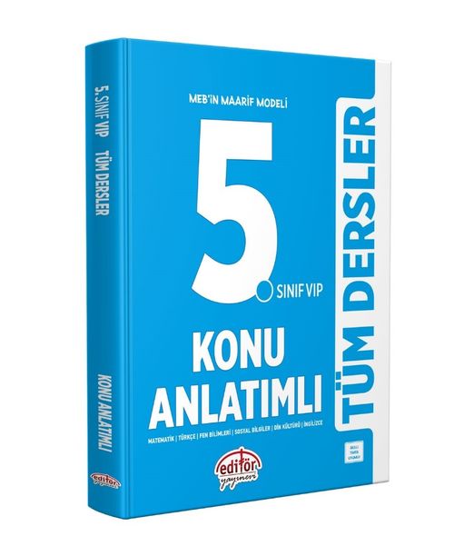 5.Sınıf Vıp Tüm Dersler Konu Anlatımlı