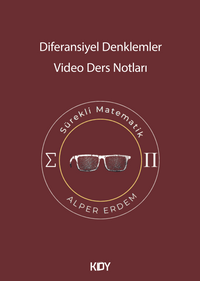 Diferansiyel Denklemler Video Ders Notları 