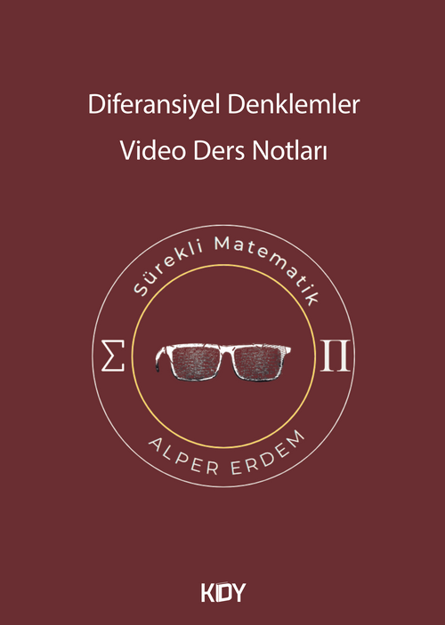 Diferansiyel Denklemler Video Ders Notları 