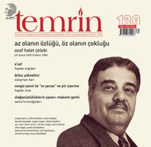 Temrin İki Aylık Edebiyat Dergisi Sayı:139 Eylül-Ekim 2024