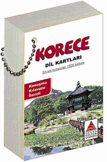 Korece Dil Kartları