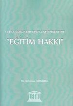 Uluslararası Hukukta ve Türkiye'de  Eğitim Hakkı