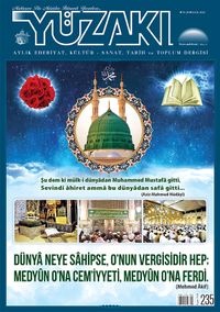 Yüzakı Aylık Edebiyat, Kültür, Sanat, Tarih ve Toplum Dergisi Sayı:234 Eylül 2024