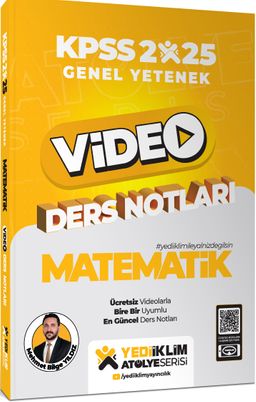 2025 KPSS Atölye Serisi Genel Yetenek Matematik Video Ders Notları