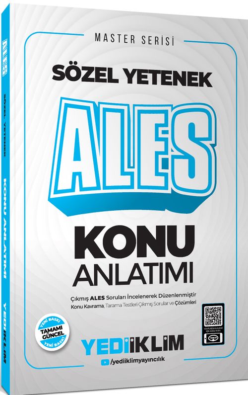 2026 Master Serisi ALES Sözel Yetenek Konu Anlatımı