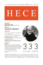 Hece Dergisi Sayı: 333 Eylül 2024