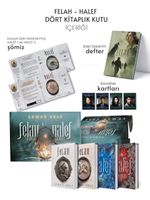 Halef ve Felah 4 Kitaplık Hediyeli Özel Kutu (Ciltli)