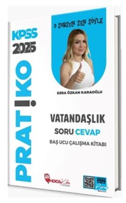 2025 KPSS Vatandaşlık Pratiko Soru Cevap Çalışma Kitabı 