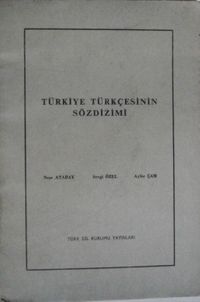 Türkiye Türkçesinin Sözdizimi / 41-C-6