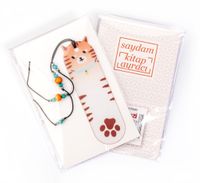 Saydam Kitap Ayracı - Kediler Minik Kaplan