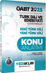 2025 ÖABT Türk Dili ve Edebiyatı Öğretmenliği Eski Türk Dili - Yeni Türk Dili Konu Anlatımı 