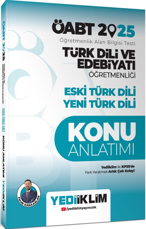 2025 ÖABT Türk Dili ve Edebiyatı Öğretmenliği Eski Türk Dili - Yeni Türk Dili Konu Anlatımı 