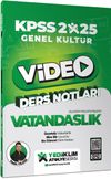 2025 KPSS Genel K&uuml;lt&uuml;r Vatandaşlık Video Ders Notları