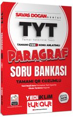2025 TYT Savaş Doğan Serisi Tamamı Video Konu Anlatımlı ve QR Çözümlü Paragraf Soru Bankası 