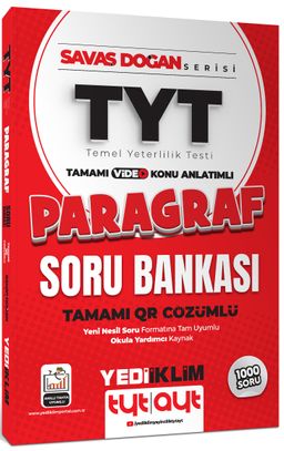 2025 TYT Savaş Doğan Serisi Tamamı Video Konu Anlatımlı ve QR Çözümlü Paragraf Soru Bankası 