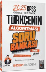 2025 KPSS Türkçenin Algoritması Soru Bankası Çözümlü 
