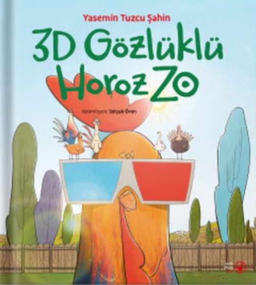 3D Gözlüklü Horoz Zo