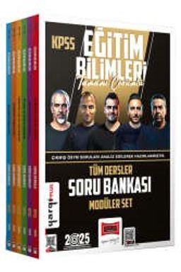 2025 KPSS Eğitim Bilimleri Tamamı Çözümlü Modüler Soru Bankası Seti 