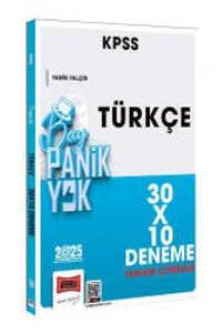2025 KPSS Tamamı Çözümlü Türkçe 30x10 Deneme 