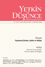 Yetkin Düşünce Sayı: 27