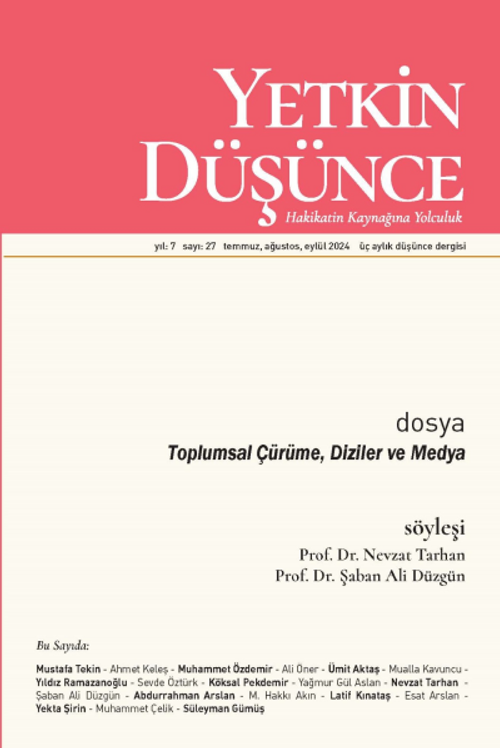 Yetkin Düşünce Sayı: 27