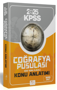 2025 KPSS Coğrafya Pusulası Konu Anlatımı 600 Soru İlaveli 