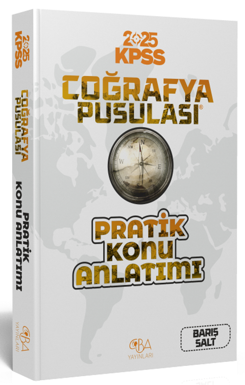 2025 KPSS Coğrafya Pusulası Pratik Konu Anlatımı 