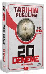 2025 KPSS Tarihin Pusulası 20 Deneme Tamamı Çözümlü 